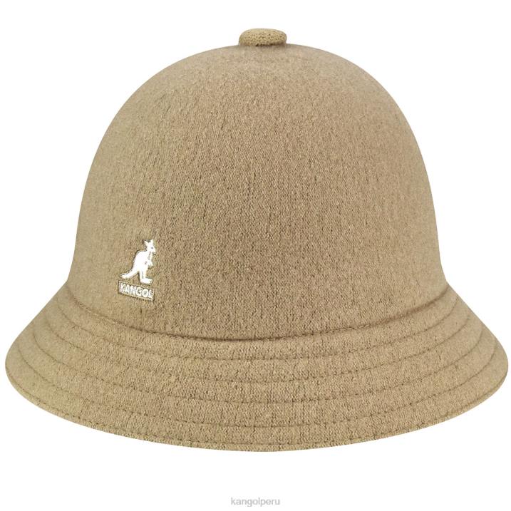 casual de lana unisexo Kangol accesorios camello B4VR715