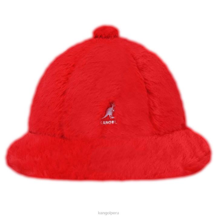 casual de piel sintética unisexo Kangol accesorios escarlata B4VR701