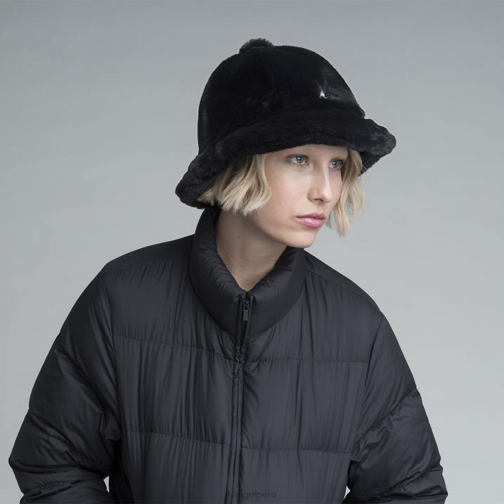 casual de piel sintética unisexo Kangol accesorios negro B4VR697