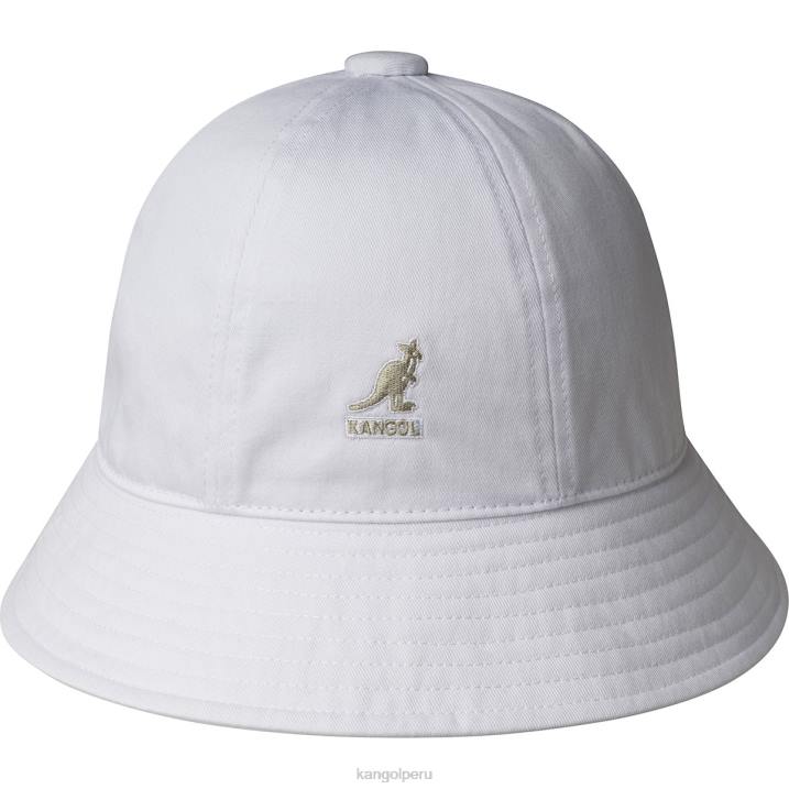 casual lavado unisexo Kangol accesorios blanco B4VR465