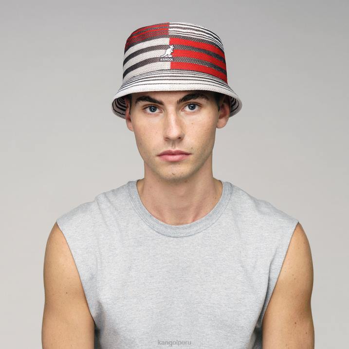 contenedor de rayas digitales unisexo Kangol accesorios raya de carbón B4VR496