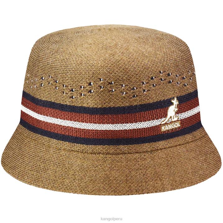 contenedor de rayas resbaladizas unisexo Kangol accesorios camello B4VR570