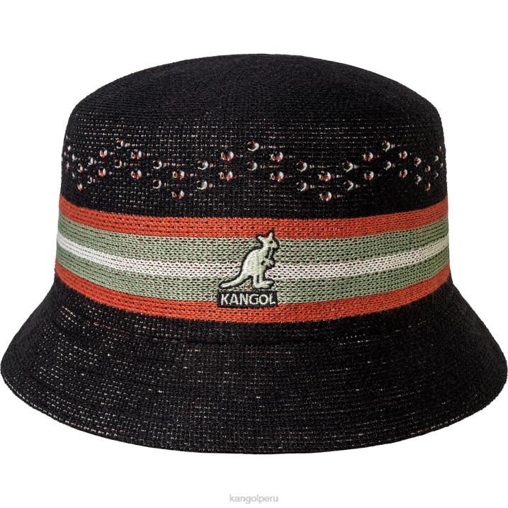 contenedor de rayas resbaladizas unisexo Kangol accesorios negro B4VR569