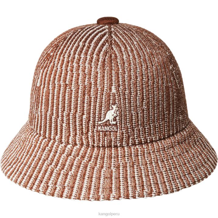 contorno de onda informal unisexo Kangol accesorios caoba/crema B4VR560