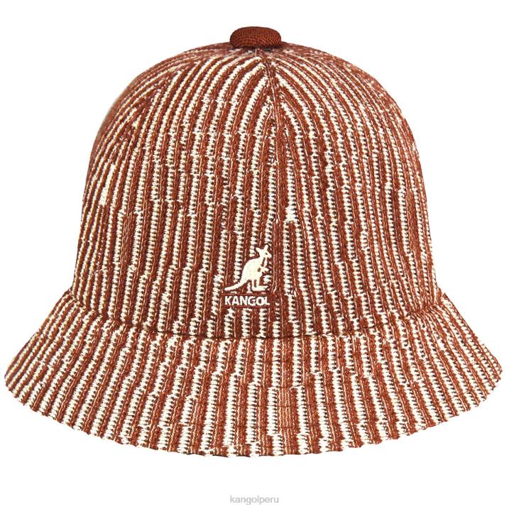 contorno de onda informal unisexo Kangol accesorios caoba/crema B4VR560