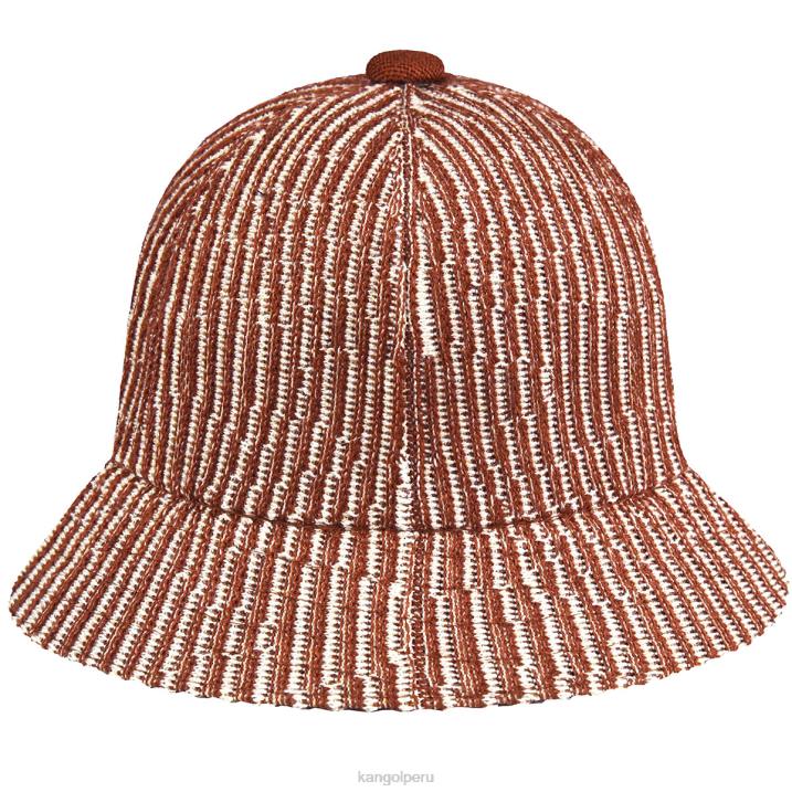 contorno de onda informal unisexo Kangol accesorios caoba/crema B4VR560
