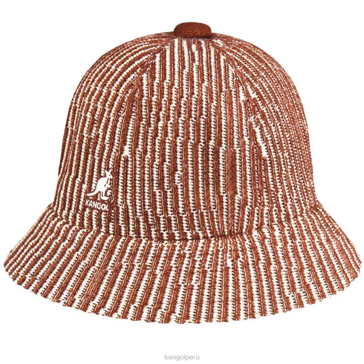 contorno de onda informal unisexo Kangol accesorios caoba/crema B4VR560