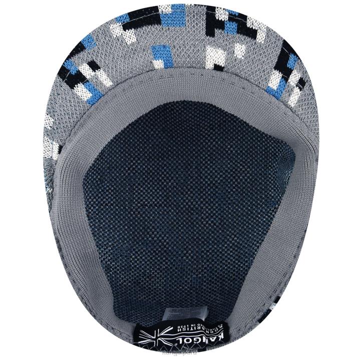 cuadros pixelados 504 unisexo Kangol accesorios gris negro B4VR52