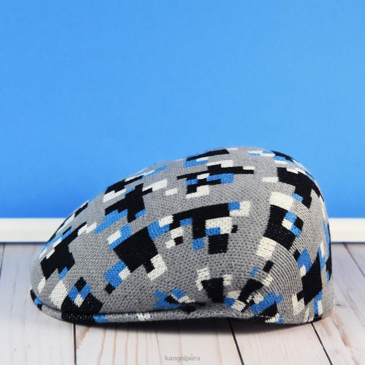 cuadros pixelados 504 unisexo Kangol accesorios gris negro B4VR52