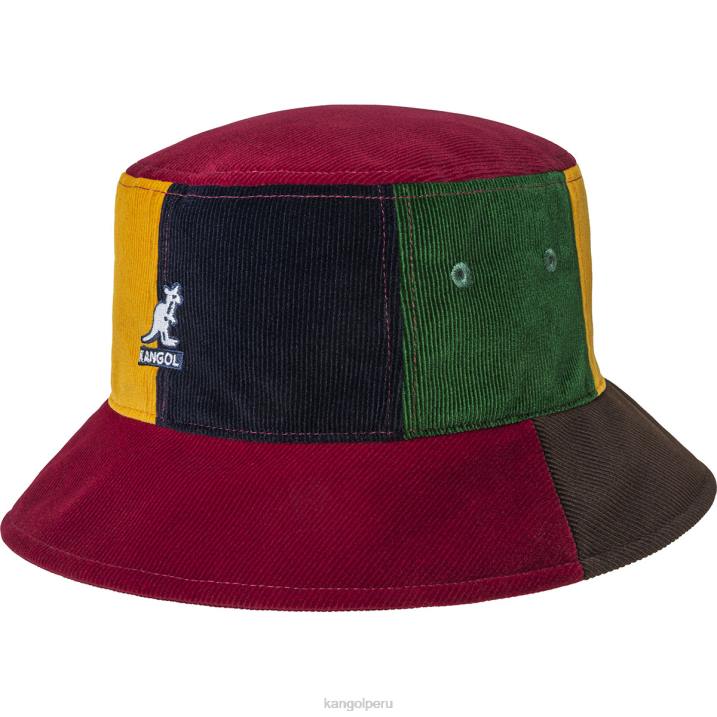 cubeta con detalles en contraste unisexo Kangol accesorios multi rojo B4VR551