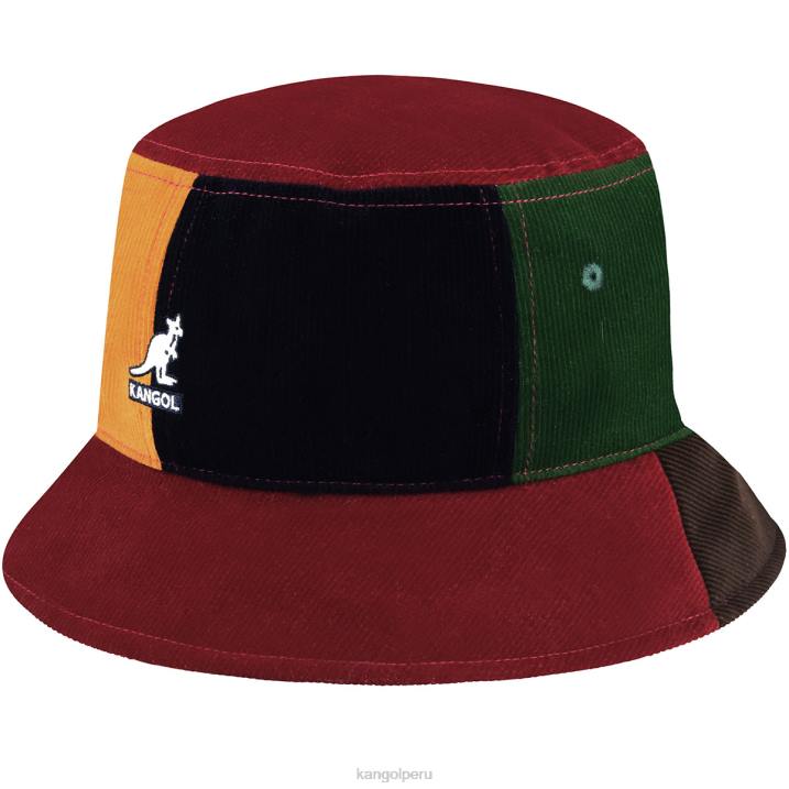 cubeta con detalles en contraste unisexo Kangol accesorios multi rojo B4VR551