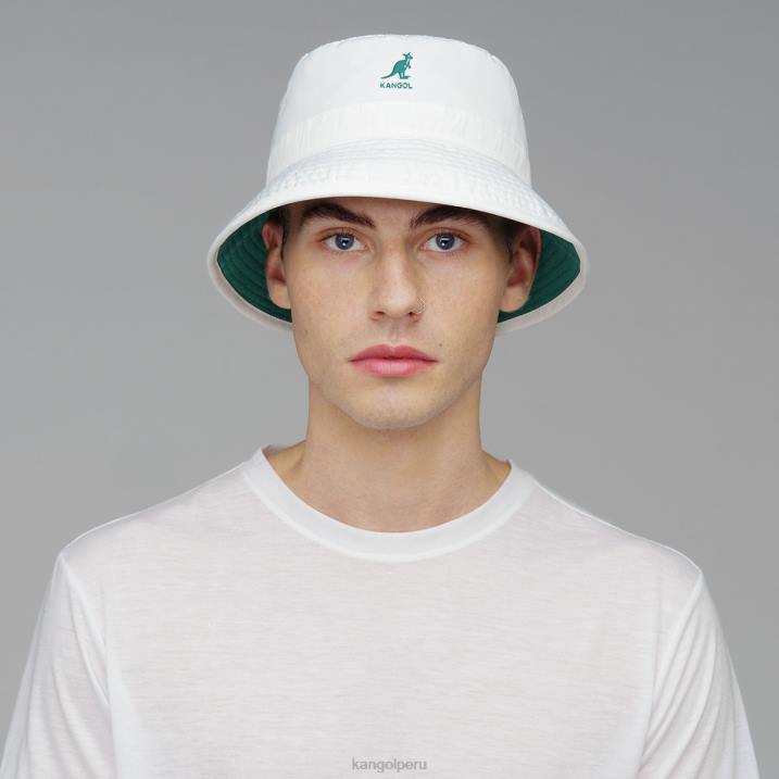 cubeta de golf reversible unisexo Kangol accesorios verde blanco B4VR468
