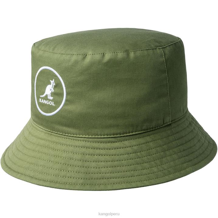 cubo de algodón unisexo Kangol accesorios aceituna B4VR540