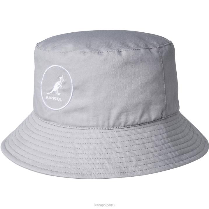 cubo de algodón unisexo Kangol accesorios gris claro B4VR538