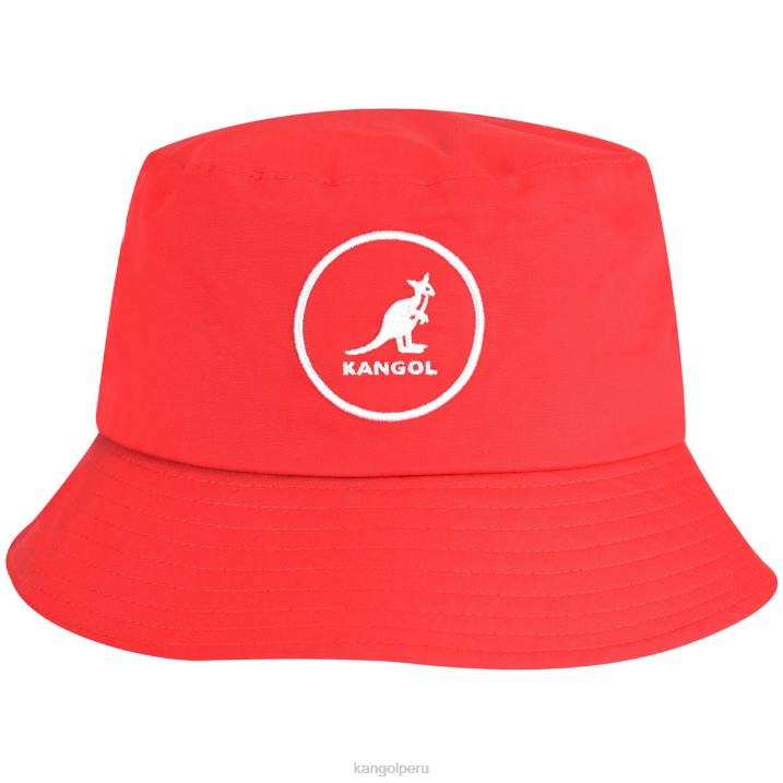 cubo de algodón unisexo Kangol accesorios rojo B4VR541