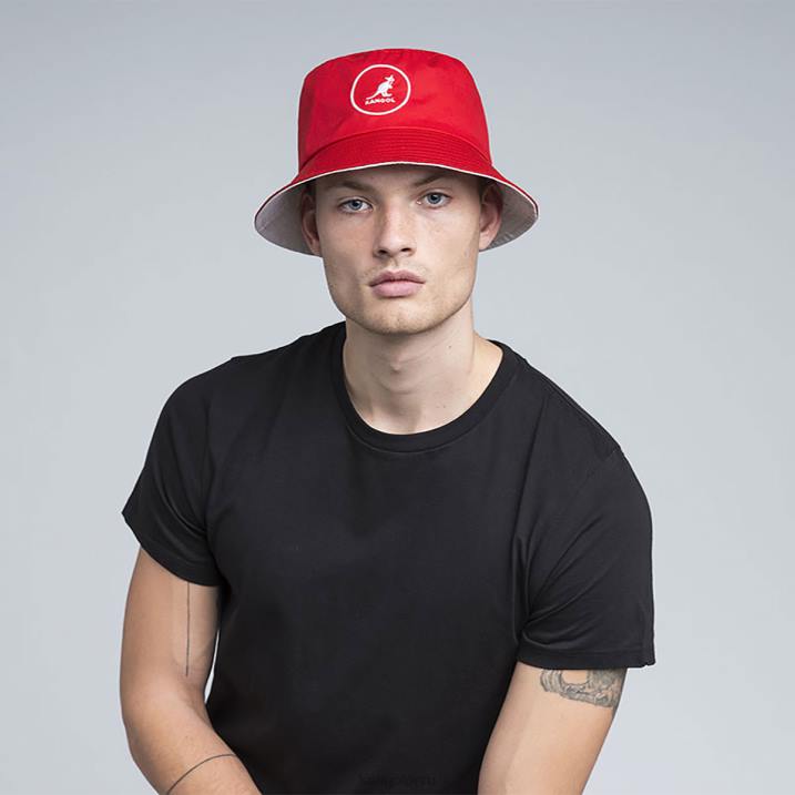cubo de algodón unisexo Kangol accesorios rojo B4VR541