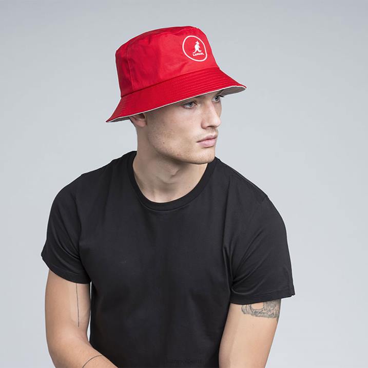 cubo de algodón unisexo Kangol accesorios rojo B4VR541