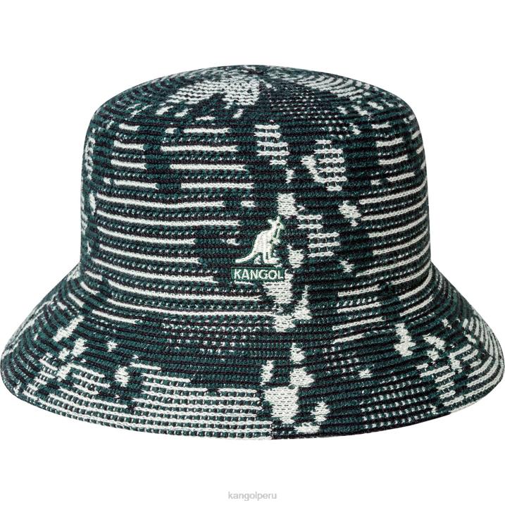 cubo de costillas de camuflaje unisexo Kangol accesorios pino B4VR565