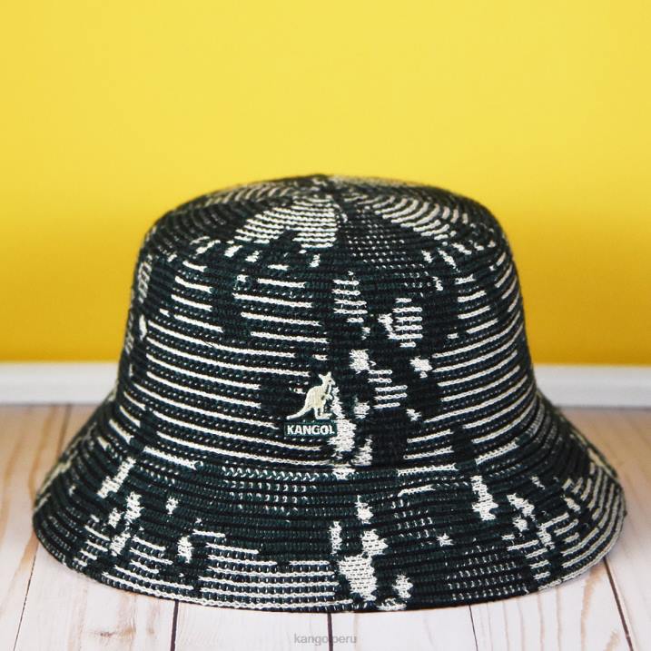 cubo de costillas de camuflaje unisexo Kangol accesorios pino B4VR565