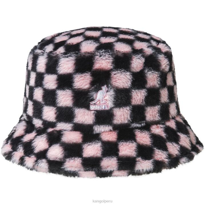 cubo de piel sintética unisexo Kangol accesorios cheque pepto B4VR713