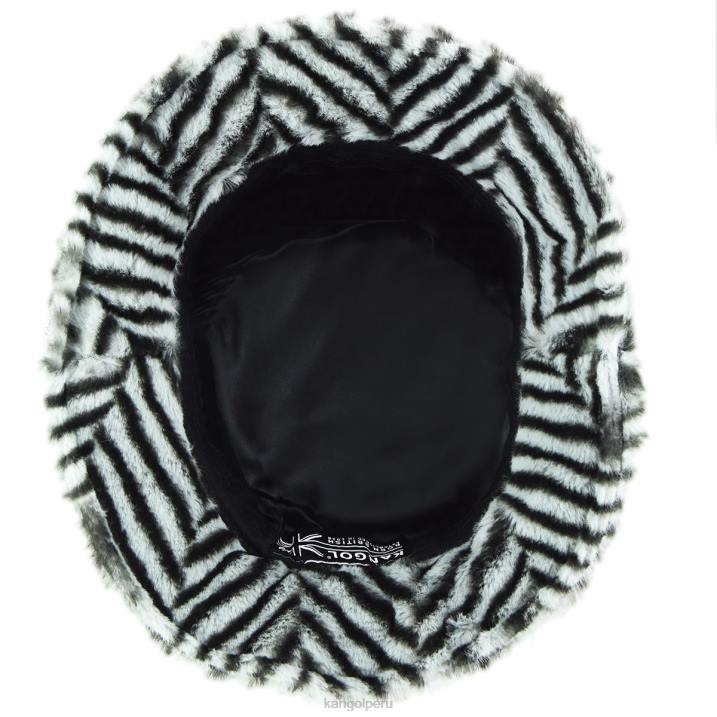 cubo de piel sintética unisexo Kangol accesorios espiga gris B4VR705