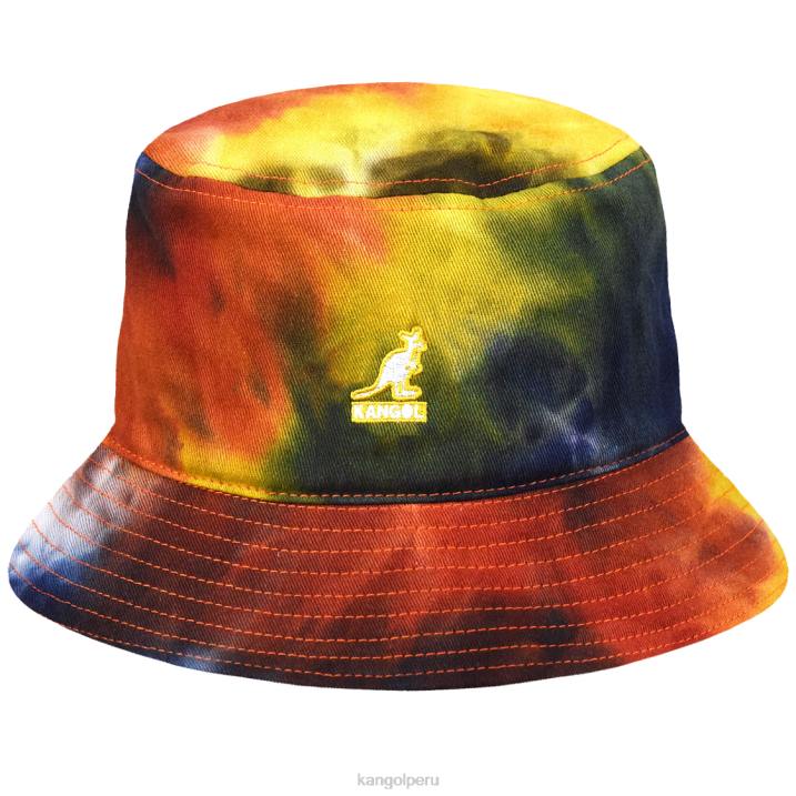 cubo de teñido anudado unisexo Kangol accesorios palma de oro B4VR524