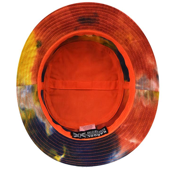 cubo de teñido anudado unisexo Kangol accesorios palma de oro B4VR524