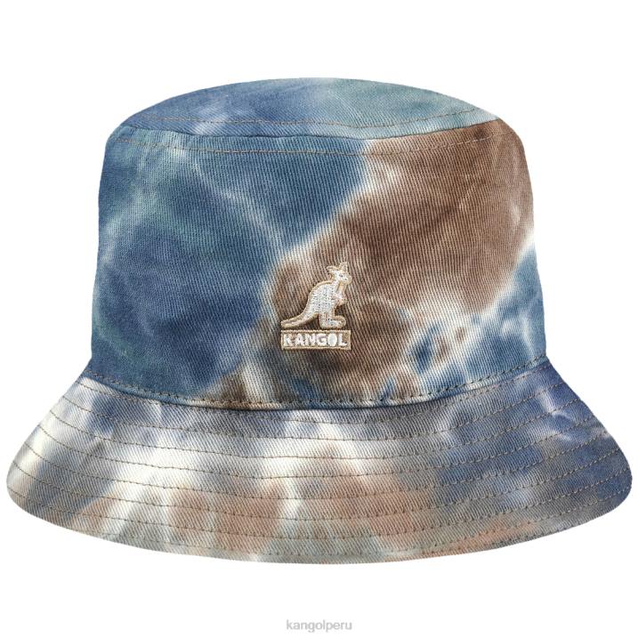 cubo de teñido anudado unisexo Kangol accesorios tono tierra B4VR525