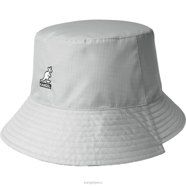 cubo floral reversible unisexo Kangol accesorios floral negro B4VR456