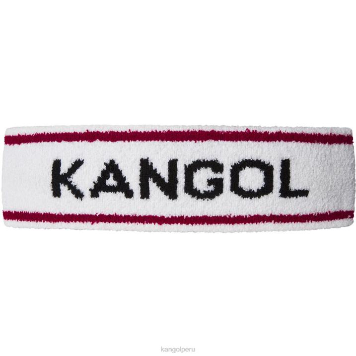 diadema con rayas bermuda unisexo Kangol accesorios blanco B4VR907