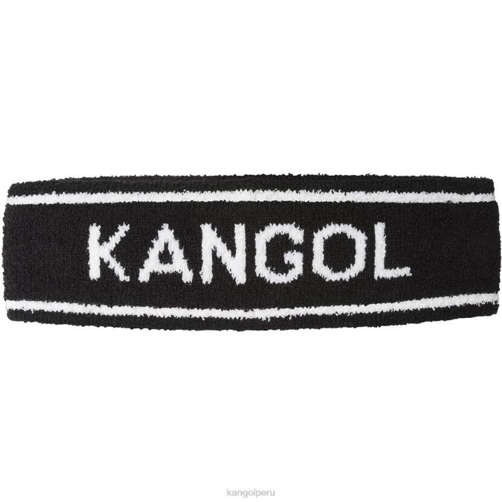 diadema con rayas bermuda unisexo Kangol accesorios negro B4VR906