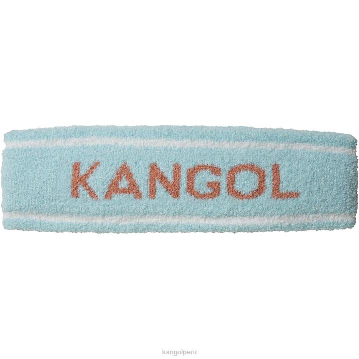 diadema con rayas bermuda unisexo Kangol accesorios tinte azul B4VR909