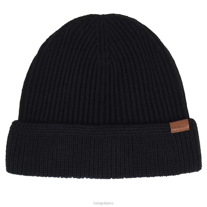 escuadrón totalmente a la moda puños pull on unisexo Kangol accesorios negro B4VR822