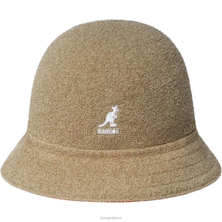 flip it reversible informal unisexo Kangol accesorios resplandor de avena/cereza B4VR508