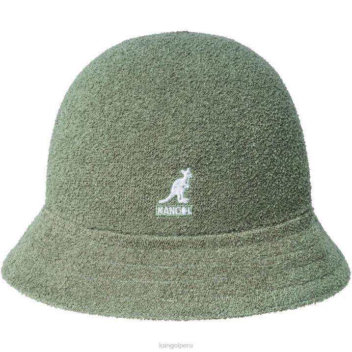 flip it reversible informal unisexo Kangol accesorios verde aceite/albaricoque tibio B4VR507