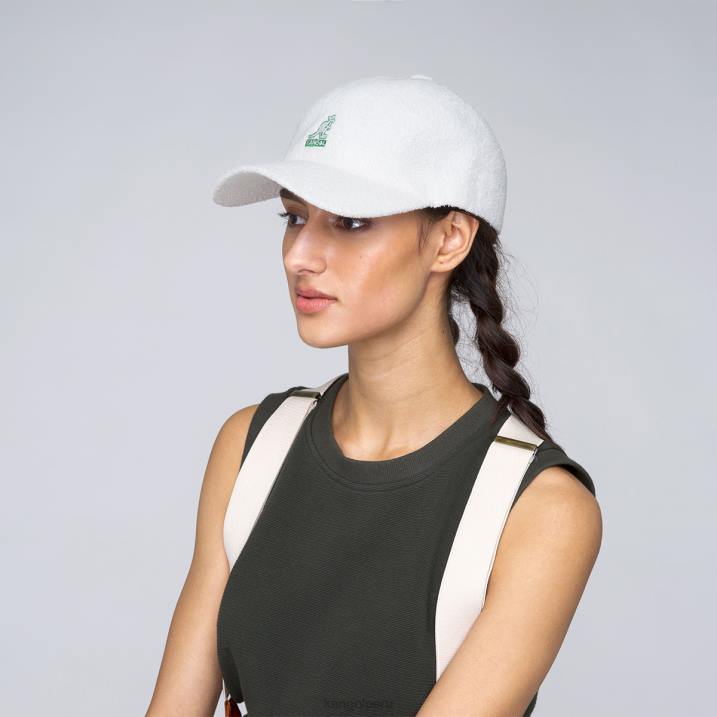 gorra bermuda elastica unisexo Kangol accesorios blanco B4VR272