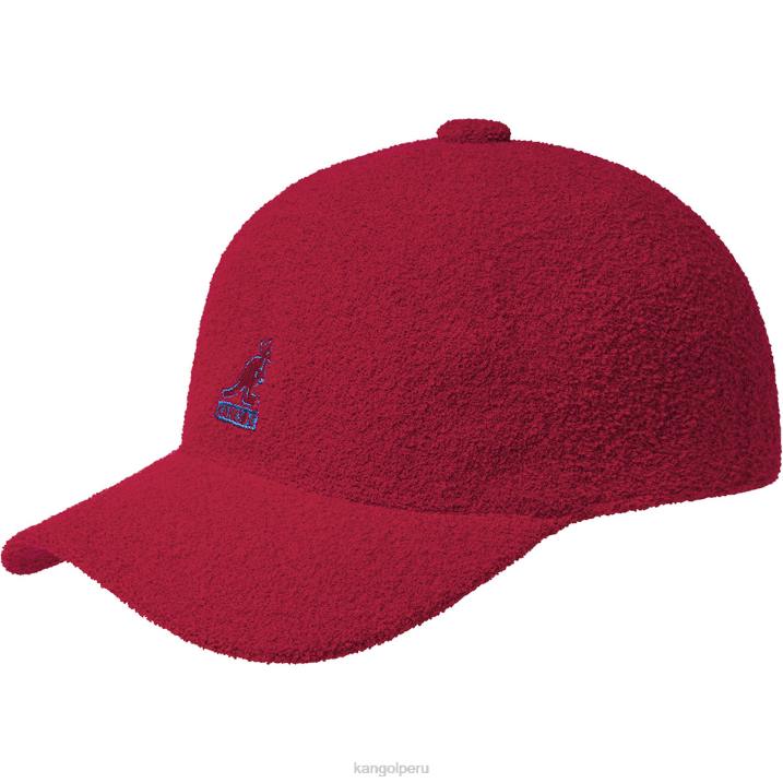 gorra bermuda elastica unisexo Kangol accesorios escarlata B4VR874