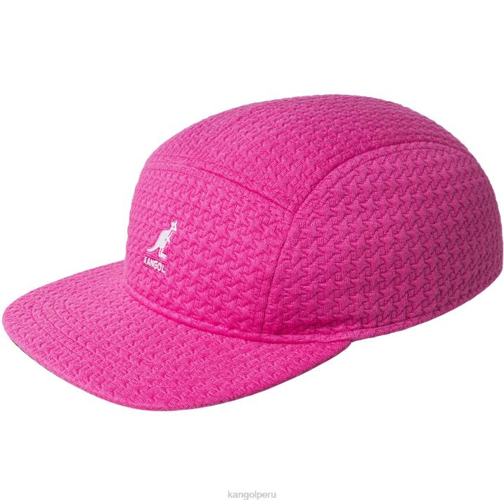 gorra con 5 paneles en relieve unisexo Kangol accesorios negro B4VR357