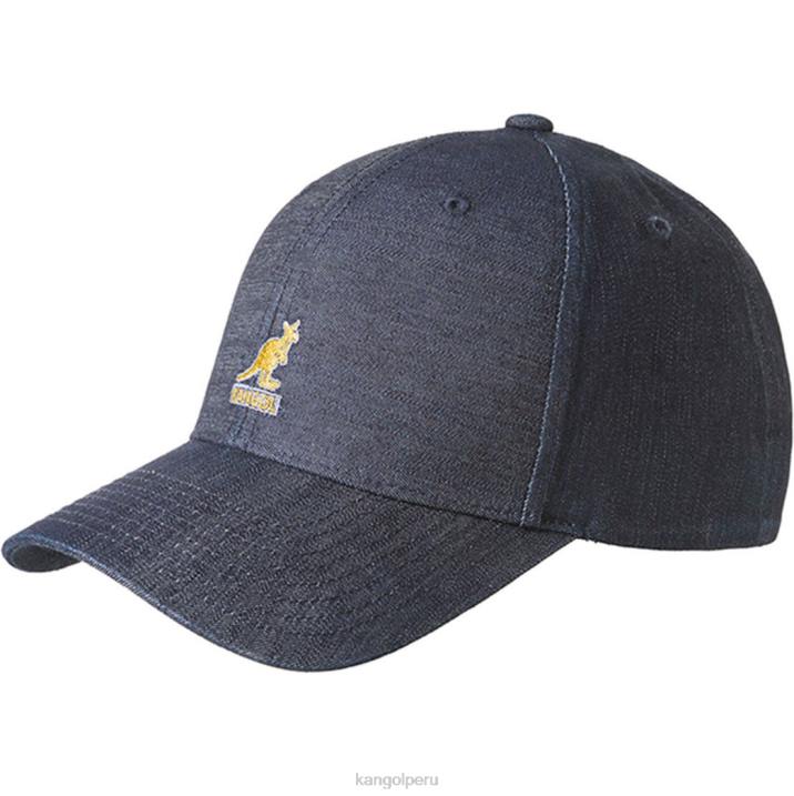 gorra de béisbol de mezclilla unisexo Kangol accesorios índigo B4VR335