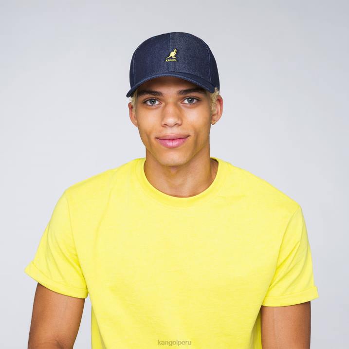 gorra de béisbol de mezclilla unisexo Kangol accesorios índigo B4VR335