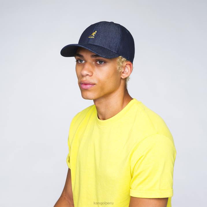 gorra de béisbol de mezclilla unisexo Kangol accesorios índigo B4VR335