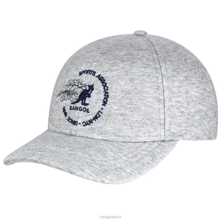 gorra de béisbol del club unisexo Kangol accesorios brezo gris claro B4VR370