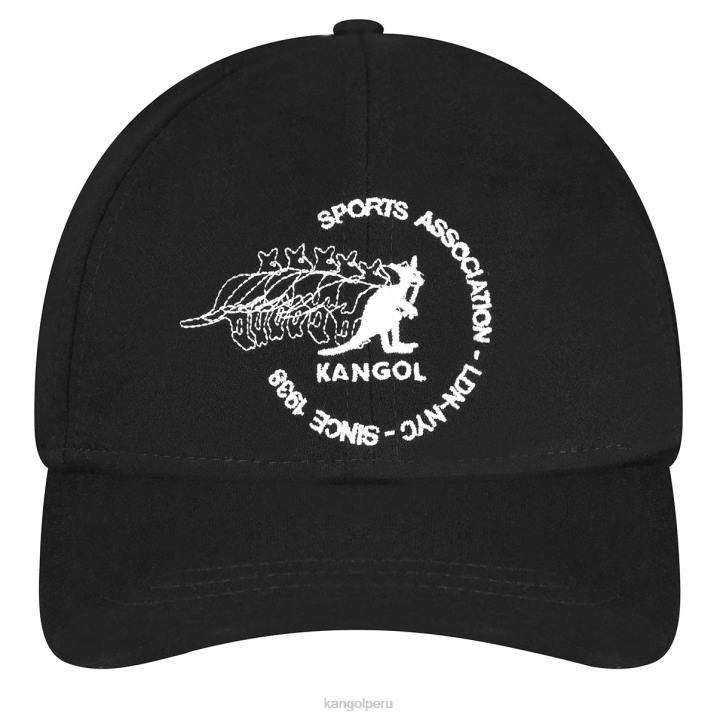 gorra de béisbol del club unisexo Kangol accesorios negro B4VR369