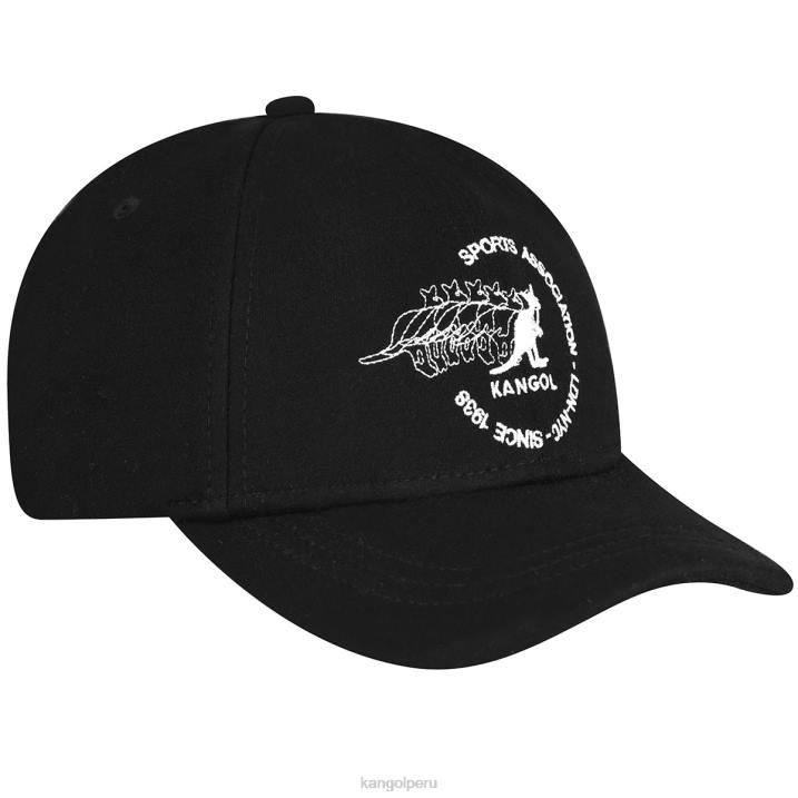 gorra de béisbol del club unisexo Kangol accesorios negro B4VR369