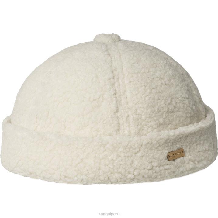 gorra de reloj de felpa unisexo Kangol accesorios blanquecino B4VR813