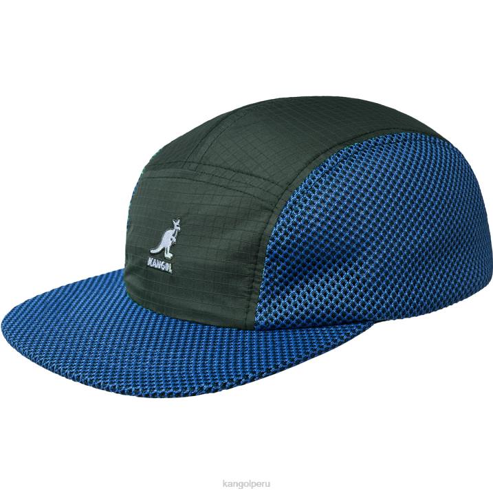 gorra deportiva de 5 paneles unisexo Kangol accesorios negro B4VR354