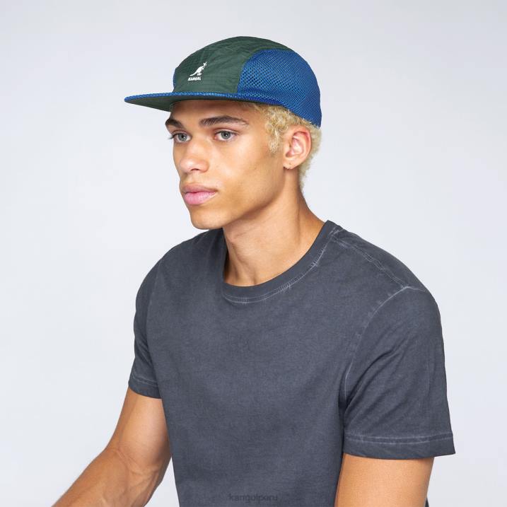 gorra deportiva de 5 paneles unisexo Kangol accesorios negro B4VR354