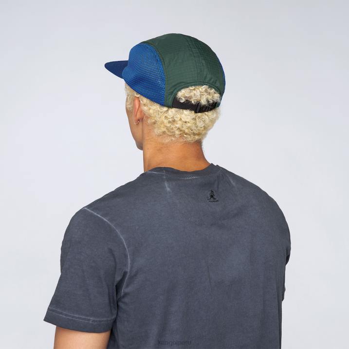 gorra deportiva de 5 paneles unisexo Kangol accesorios negro B4VR354
