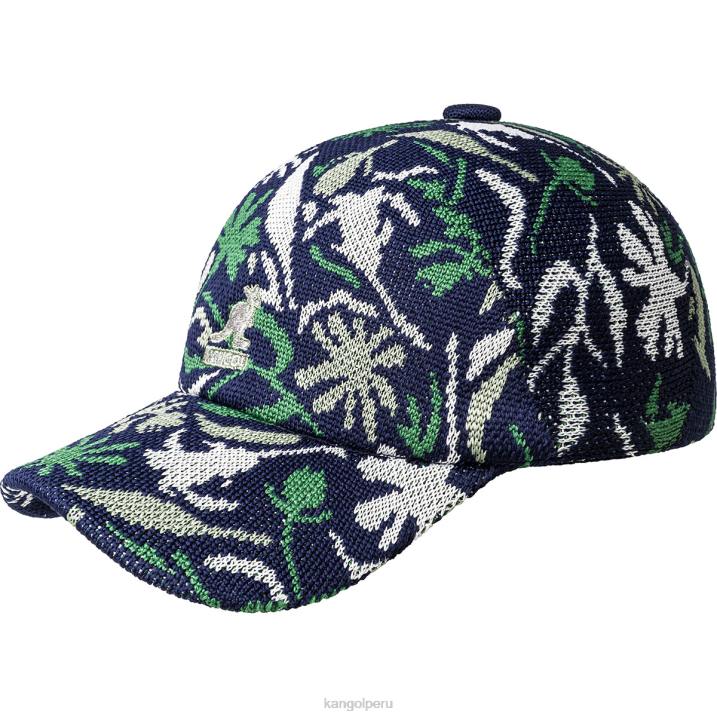 gorra espacial floral de la calle unisexo Kangol accesorios floral azul marino B4VR279