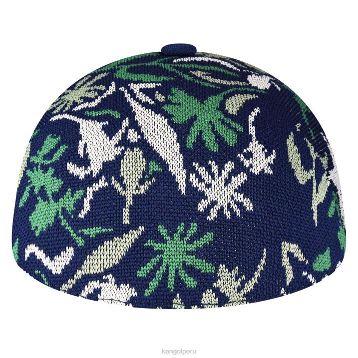 gorra espacial floral de la calle unisexo Kangol accesorios floral azul marino B4VR279